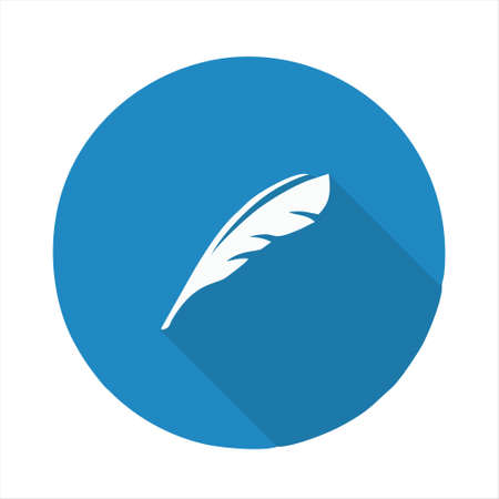 Feather of bird black vector icon.Black vector illustration watercolor of pen. Isolated illustration of feather of bird icon on white background.のイラスト素材