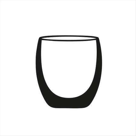 wine glass icon isolated on white background. wine glass icon for logo, web, app, UI. wine glass icon simple sign. wine glass iconのイラスト素材