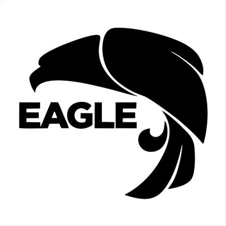Eagle Design Vector, Luxury Eagle, Eagle Icon Picture, Eagle Icon Vector, Eagle Falcon, Eagle Logo white shield, Head Eagle logo Design, Eagle Falcon Vectorのイラスト素材