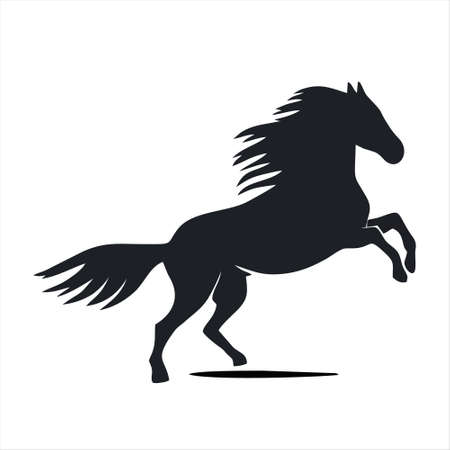 Horse head Vector. Horse icon. Horse symbol. Horse Logo. Horse Logo EPS 10. Horse emblem. Horse badge. Horse head vector illustration isolated on white background.のイラスト素材