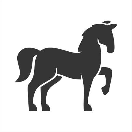 Horse head Vector. Horse icon. Horse symbol. Horse Logo. Horse Logo EPS 10. Horse emblem. Horse badge. Horse head vector illustration isolated on white background.のイラスト素材