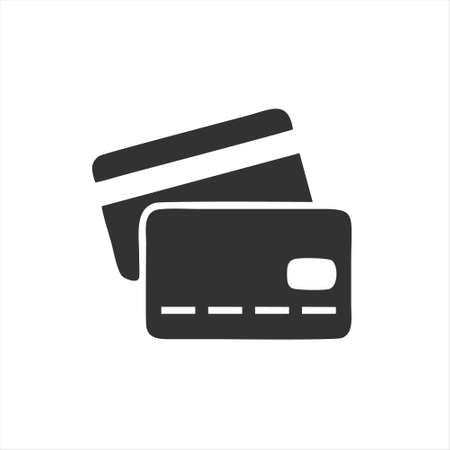 credit card payment icon isolated on white background from ecommerce collection. credit card payment icon thin line outline linear credit card payment symbol for logo, web, app, UI.のイラスト素材