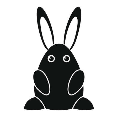 rabbit icon isolated on white background from pet shop collection. rabbit icon thin line outline linear rabbit symbol for logo, web, app, UI. rabbit iconのイラスト素材