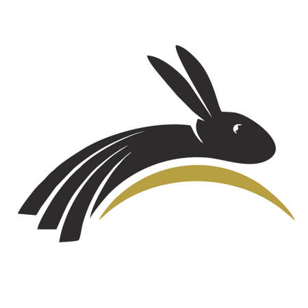 rabbit icon isolated on white background from pet shop collection. rabbit icon thin line outline linear rabbit symbol for logo, web, app, UI. rabbit iconのイラスト素材