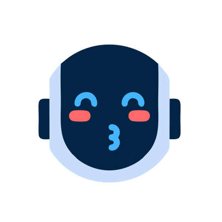 robot icon isolated on white background from futuristic technology collection. robot icon trendy and modern robot symbol for logo, web, app, UI. robot icon simple sign.のイラスト素材