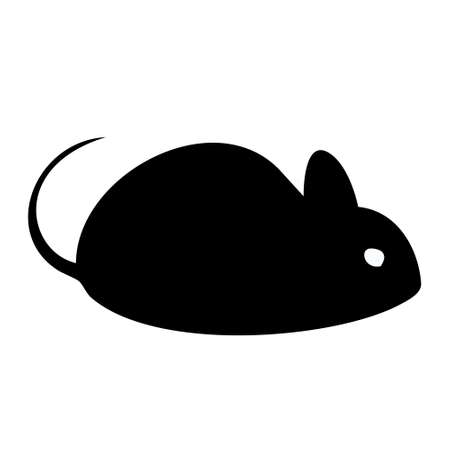 Rat icon isolated on white background. Rat icon in trendy design style. Rat vector icon modern and simple flat symbol for web site, mobile, logo, app, UI.のイラスト素材