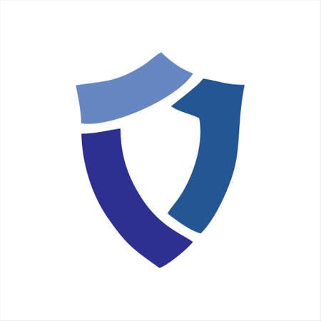 Shield, guard icon vector, shield linear logo illustration, Shield Line Icon in trendy style, Shield icon vector, Safe and protect logo design iconのイラスト素材