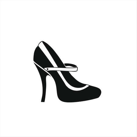 women shoes icon isolated on white background from mothers day collection. women shoes icon trendy and modern women shoes symbol for logo, web, app, UI. women shoes icon simple sign.のイラスト素材