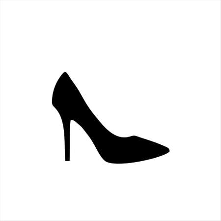 women shoes icon isolated on white background from mothers day collection. women shoes icon trendy and modern women shoes symbol for logo, web, app, UI. women shoes icon simple sign.のイラスト素材