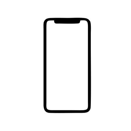 Smartphone Icon illustrationのイラスト素材