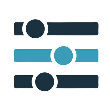 sound mixer icon isolated on white background from music collection. sound mixer icon trendy and modern sound mixer symbol for logo, web, app, UI. sound mixer icon simple sign.のイラスト素材