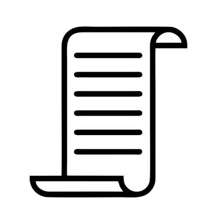 list icon isolated on white background from education collection. list icon trendy and modern list symbol for logo, web, app, UI. list icon simple sign. list icon flat vector illustration for graphicのイラスト素材