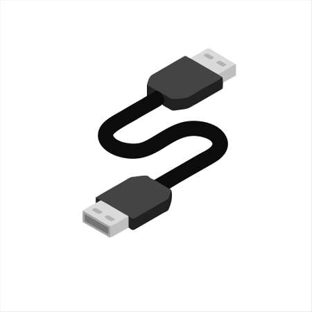 usb icon isolated on white background from electronic collection. usb icon trendy and modern usb...