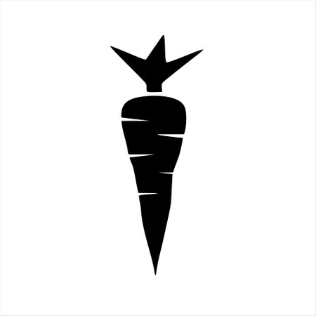 Carrot icon. Vegetable symbol. Vector illustration. Eps 10のイラスト素材