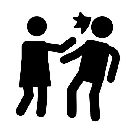 Social Distancing icon vector male and female person symbol for your web site design, logo, app, UIのイラスト素材