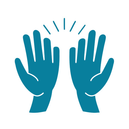 hands human receiving isolated icon vector illustration design, vector illustration  graphicのイラスト素材