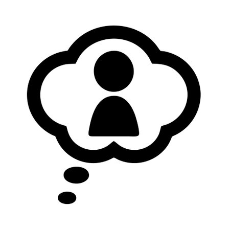 Chat Icon Vector. Flat style black icon on white. Speech bubble sign.のイラスト素材