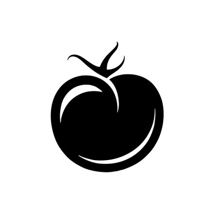 tomato icon vector design symbol of fresh and healthy food for your businessのイラスト素材