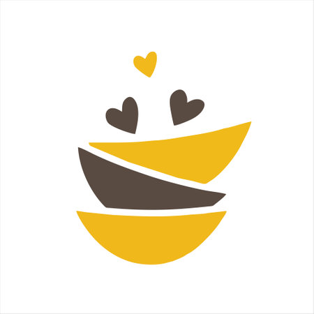 Coffee cup logo design vector graphic symbol icon illustration creative ideaのイラスト素材