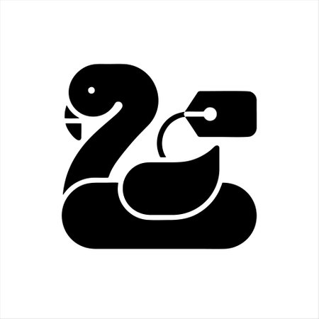Flamingo icon, flamingo logo, flamingo vector iconのイラスト素材