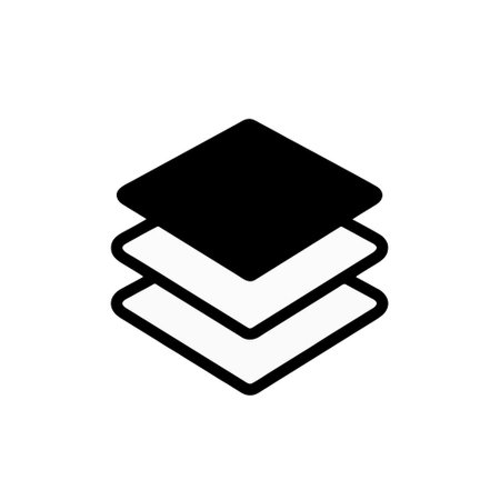 stack of books icon vector. A thin line sign. Isolated contour symbol illustrationのイラスト素材