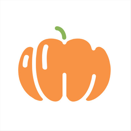 pumpkin icon on white background. vector illustration. eps 10のイラスト素材