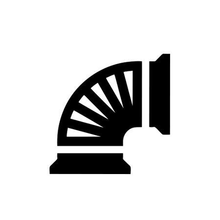 Folding fan icon. Flat design style eps 10 vector.のイラスト素材