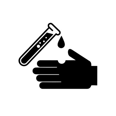 Hand washing icon. Simple illustration of hand washing vector icon for webのイラスト素材