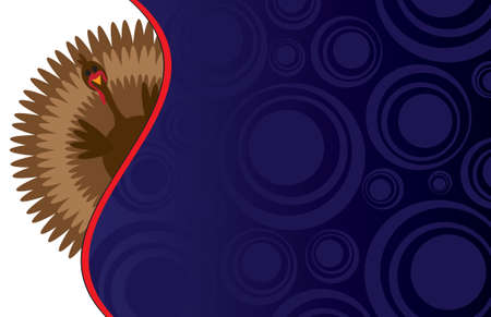 Funky Thanksgiving Background - perfect for a card or invitationのイラスト素材