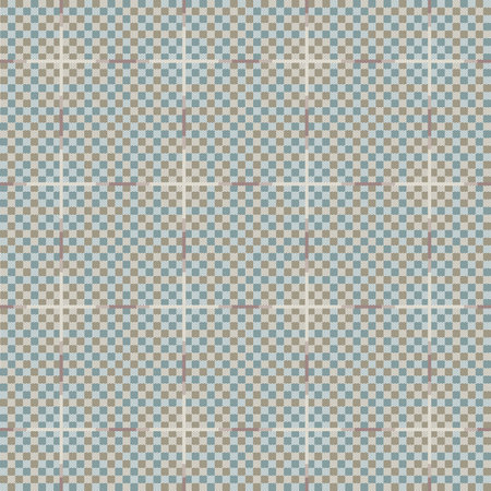 Checkered plaid texture. Optical illusion as if it the Cross lights up. Tartan seamless vector pattern. Geometrical square background.のイラスト素材