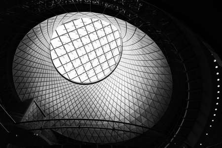 Manhattan's Fulton transit hubのeditorial素材