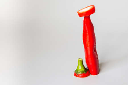 Red chiliesの写真素材