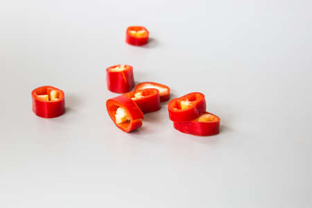 Red chiliesの写真素材