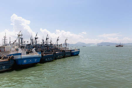 Fishing boatsのeditorial素材