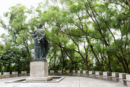 Lin Zexu statueのeditorial素材