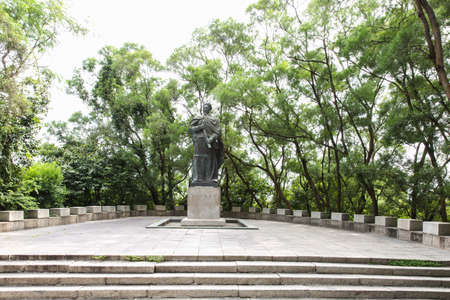 Lin Zexu statueのeditorial素材