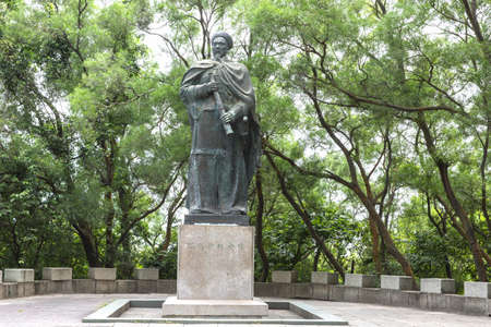 Lin Zexu statueのeditorial素材