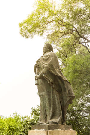 Lin Zexu statueのeditorial素材