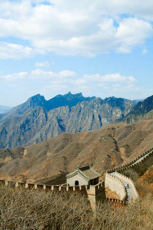 The great wall at Mutianyuのeditorial素材