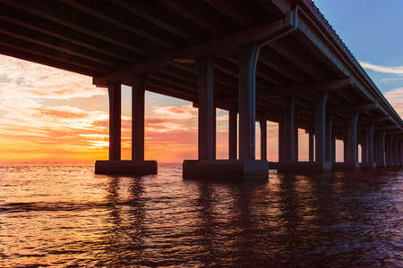 Evening Beachの写真素材