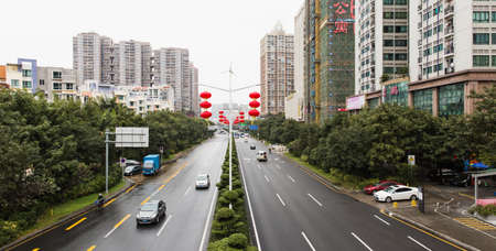 Streets of Shenzhenのeditorial素材