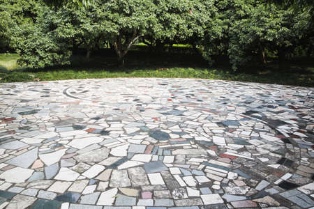 small square groundの写真素材