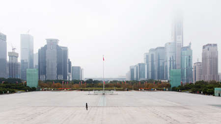 Shenzhen Citizen Center squareのeditorial素材