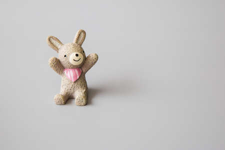 Closeup of a bear toy