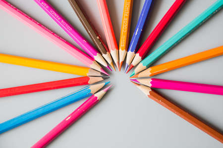color pencilsのeditorial素材