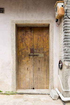 ancient door gateのeditorial素材