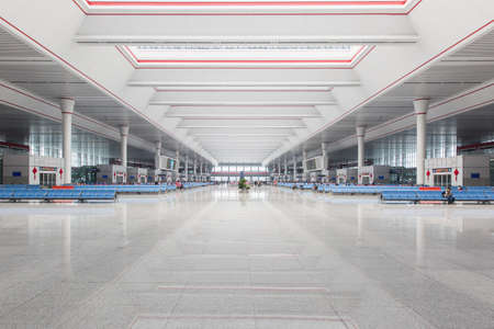 interior of the modern buildingのeditorial素材