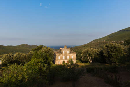 Grange in mountainsのeditorial素材