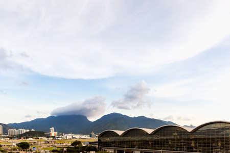 Hong Kong airportのeditorial素材