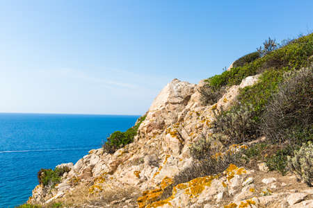 Isles Sanguinaires, small archipelago near Ajaccioの写真素材